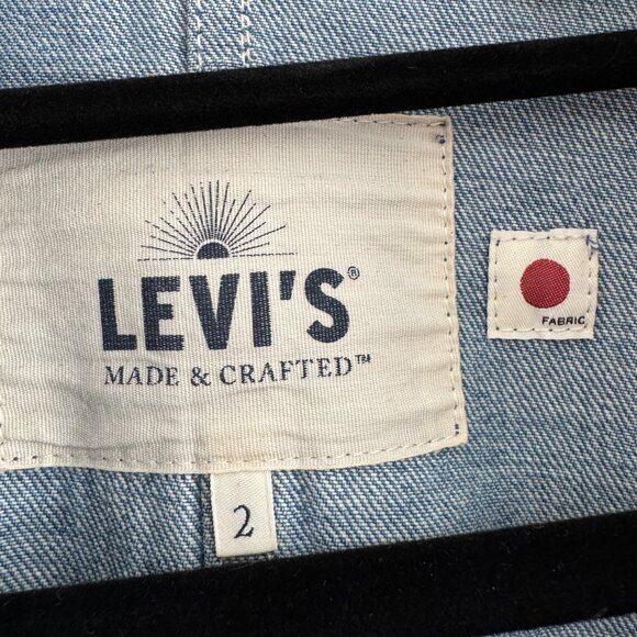 Levi's Made and Crafted "Surft" Denim Coat, size Small - Picture 7 of 11